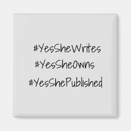 Yes彼女はハッシュタグ文字ビジネスオーナー マグネット