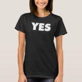 yes整合yes tシャツ (正面)