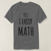 Yes楽しむI数学14 Tシャツ (デザイン正面)