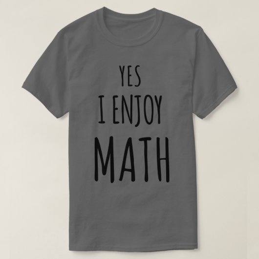 Yes楽しむI数学14 Tシャツ (デザイン正面)