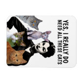 YES猫のマグネットは本当に必要 マグネット (横)