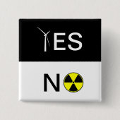 YES番号 缶バッジ (正面)