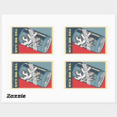 Yes私たちはステッカーパック 長方形シール (シート)