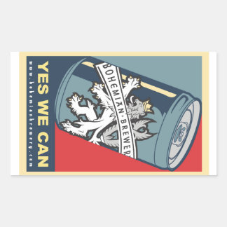 Yes私たちはステッカーパック 長方形シール