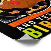 Yes私の誕生日トルコ秋の秋の衣装 ポスター (角)