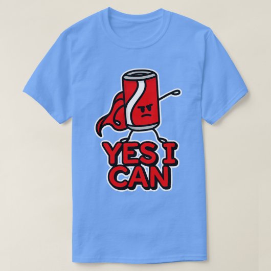 Yes私はおもしろいヒーロすごいキッおもしろいド食品パンco Tシャツ (デザイン正面)