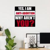 Yes私はアンチ流産なのになぜ君は？ ポスター (ホームオフィス)