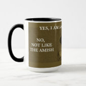 Yes私はクエーカーだが…マグ マグカップ (左)