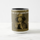 Yes私はクエーカーだが…マグ マグカップ (中央)