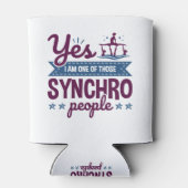 Yes私はシンクロの人々の一人だ 缶クーラー (裏面)