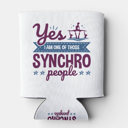 Yes私はシンクロの人々の一人だ 缶クーラー (裏面)