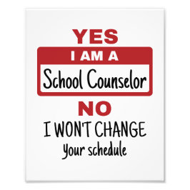 Yes私はスクールカウンセラー変更日程 フォトプリント