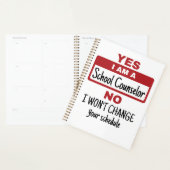 Yes私はスクールカウンセラー変更日程 プランナー手帳 (ディスプレー)