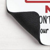 Yes私はスクールカウンセラー変更日程 マウスパッド (コーナー)