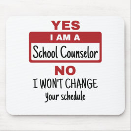 Yes私はスクールカウンセラー変更日程 マウスパッド