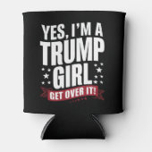Yes私はトランプの女の子2024選挙を乗り越える 缶クーラー (正面)
