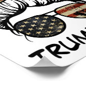 Yes私はトランプガールそれを乗り越える – トランプ2024 Elec ポスター (角)