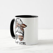 Yes私はトランプガールそれを乗り越える – トランプ2024 Elec マグカップ (正面左)