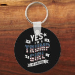 Yes私はトランプ女の子No謝罪2024選挙 キーホルダー<br><div class="desc">Yes私はトランプ女の子No謝罪2024選挙</div>