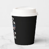 Yes私はトランプ女の子No謝罪2024選挙 紙コップ (左)