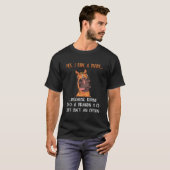 Yes私はドラゴンホに乗ってマーレに乗おもしろいる Tシャツ (正面フル)
