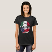 Yes私は両方のUsa America Mexico Mexico Am Tシャツ (正面フル)