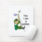 Yes私は兵士です マウスパッド (マウス)