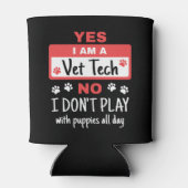 Yes私は子犬と獣医遊者である 缶クーラー (裏面)