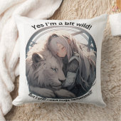 Yes私は少しワイルド！ クッション (ブランケット)