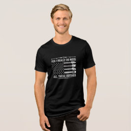 Yes私は本当にこれらのギターのTシャツをすべて必要とする トライブレンドTシャツ