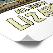 Yes私は本当にこれらのトカゲ爬虫類ペットをすべて必要としている ポスター (角)