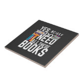 Yes私は本当にこれらの本を必要としている タイル (側面)