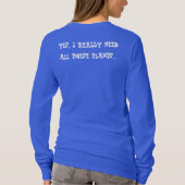 Yes私は本当に必要な植物…Tシャツ Tシャツ (裏面)