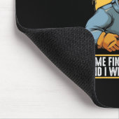 Yes私は燃えている知っている マウスパッド (コーナー)