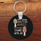 Yes私は知っているモレル私のキノコHun キーホルダー (正面)