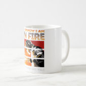 Yes私は私が火災を知っているこの溶接を完了させる コーヒーマグカップ (正面右)