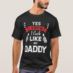 Yes私は私のパパの父の日のように見える知おもしろいっている Tシャツ