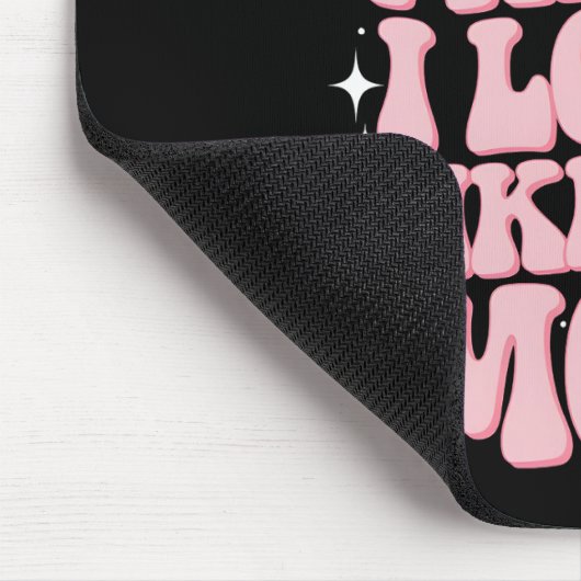 Yes私は私の母のように見えるGroovy母の日 マウスパッド (コーナー)