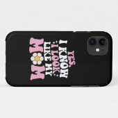 Yes私は私の母のように見えるGroovy母の日 Case-Mate iPhoneケース (裏面(横))