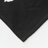 Yes私は糖尿病だNo私がMuだからではな食べい フリースブランケット (角)