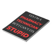 Yes私は薬局の技術者だが、私は修正できない ノートパッド (回転)