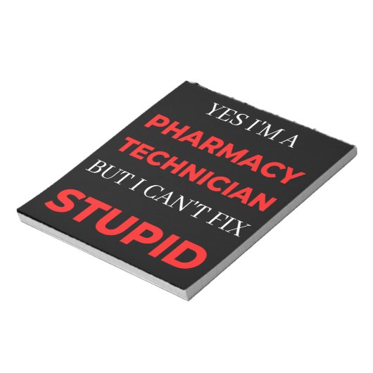 Yes私は薬局の技術者だが、私は修正できない ノートパッド (回転)