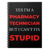 Yes私は薬局の技術者だが、私は修正できない ノートブック (正面)