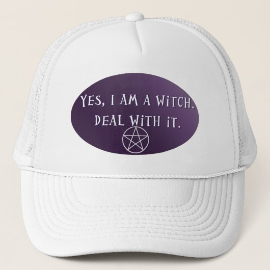 Yes私は魔女だ扱え！ キャップ (正面)