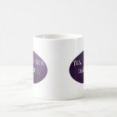 Yes私は魔女だ扱え！ コーヒーマグカップ (中央)