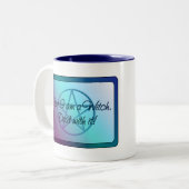 Yes私は魔女だ！それに対処しろ！ ツートーンマグカップ (正面左)