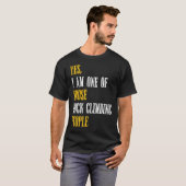 Yes私は、そのロック登山の人々の一つである Tシャツ (正面フル)