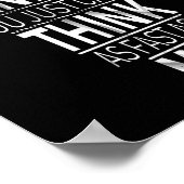 Yes私はAdhd Imをランダムでないおもしろい引用文_adhd Aw ポスター (角)
