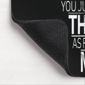 Yes私はAdhd Imをランダムでないおもしろい引用文_adhd Aw マウスパッド (コーナー)