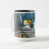 Yes私もその《鳥》ハヤブサだ！ツートーンCof ツートーンマグカップ (正面左)